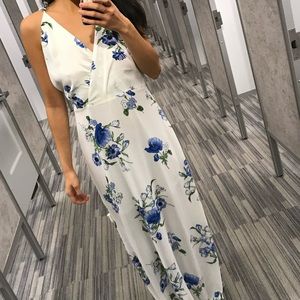 maxi floral dress